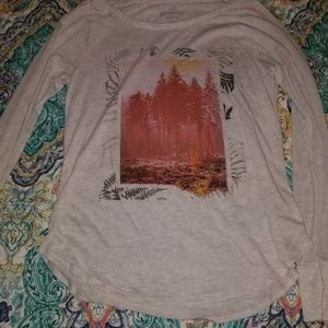 American Eagle Long Sleeve Soft & Sexy Tee